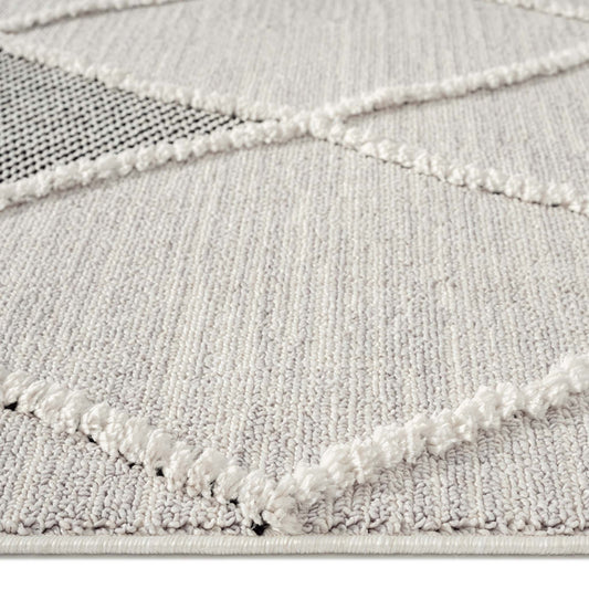 Alpine 3635 Grey Hallway Runner