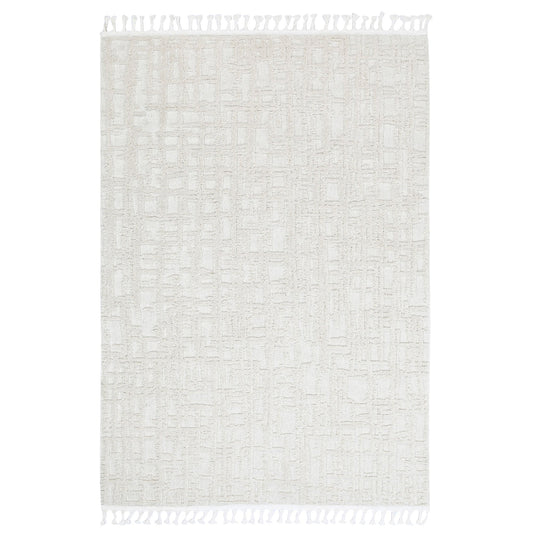 Bilbao Kubra Contemporary Ivory Rug