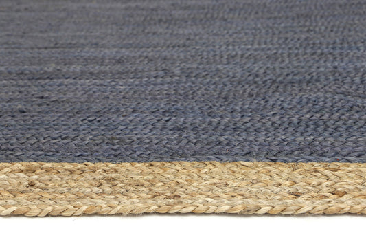 Hampton Centre Grey Jute Rug