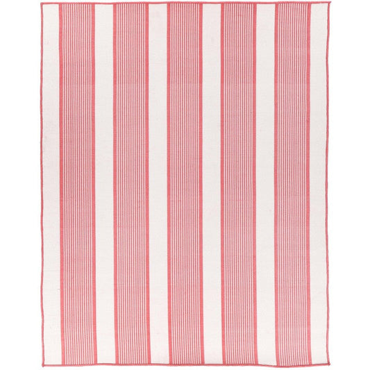 Miami Watermelon Stripe Indoor Outdoor Rug