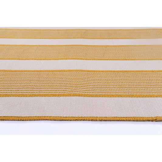 Miami Lemon Stripe Indoor Outdoor Rug