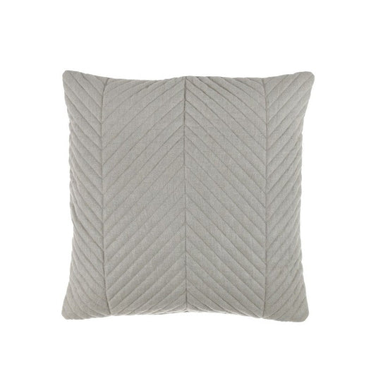 Quilt Cushion Grey 50x50cm