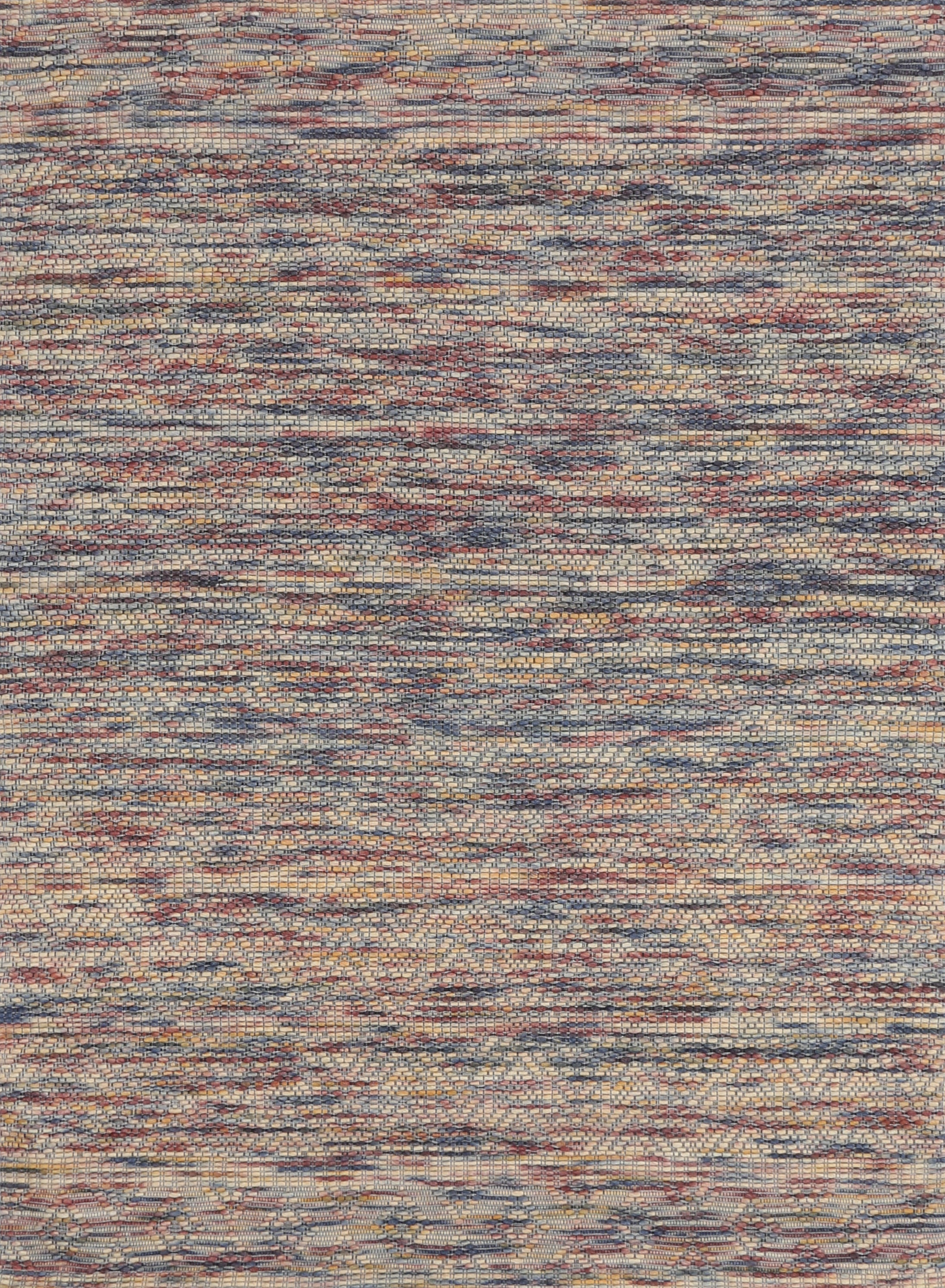 Copacabana Chevron Multi Wool Rug– Rug Deal