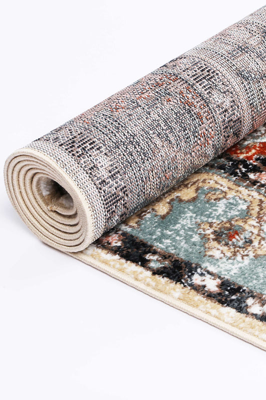 Estate Antilia Traditional Terracotta Rug